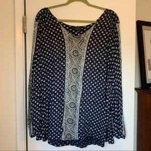 Lucky Brand top in 1X
